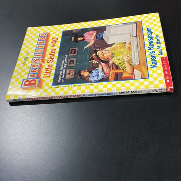 Baby-Sitters Little Sister #40: Karen’s Newspaper by Ann M. Martin - Novel - Picture 3 of 7